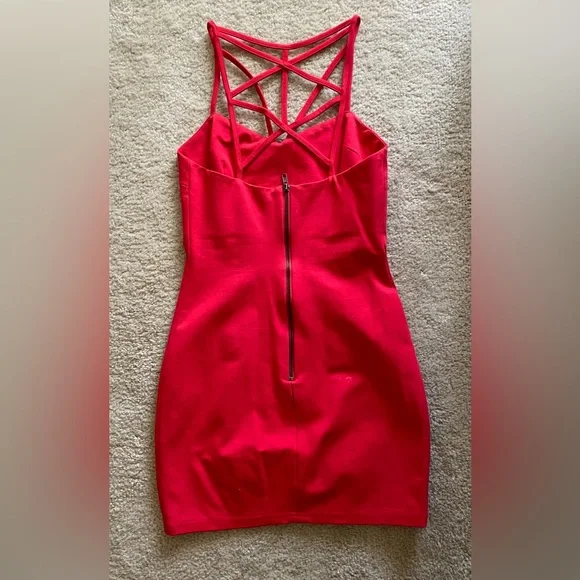 Signature Dresses | Boutique Sexy Red Dress! | Color: Red | Size: Xs | Pm-44708630'S Closet